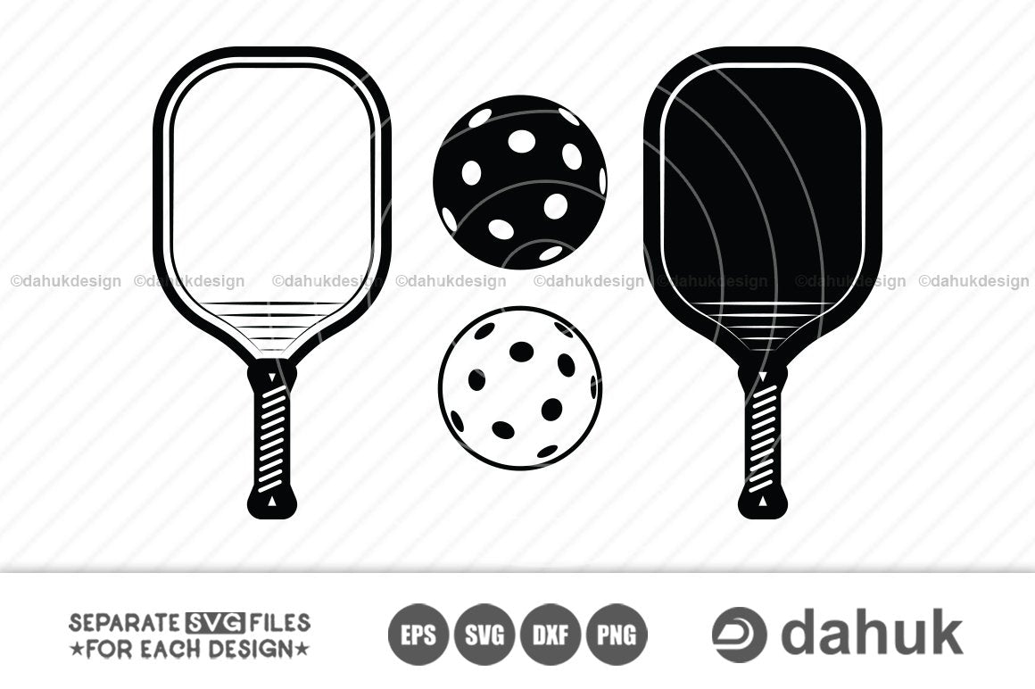Pickleball SVG, Pickleball paddles svg, Pickleball, SVG cut file for ...