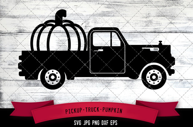 Pickup truck svg, pumpkin svg, Halloween svg, October svg, autumn svg, holiday svg, cut files for Cricut, Silhouette Design, Svg, PNG, Dxf SVG Loveleen Kaur 