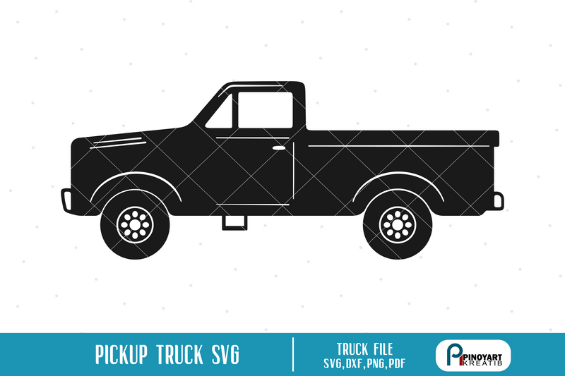 Pickup Truck svg - So Fontsy