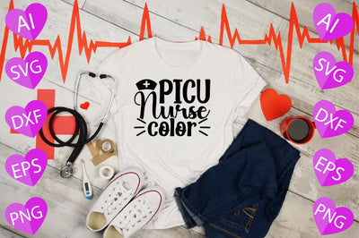 Picu Nurse Color SVG CraftlabSvg29 