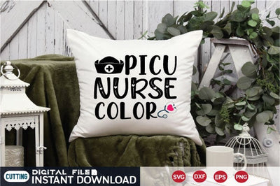 picu nurse Color SVG md faruk hossain 