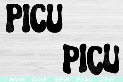 PICU Nurse Svg Dxf Png Cut Files, Pediatric Nurse Svg, Peds Nurse Svg Files For Cricut, Children's Svg Silhouette Digital Download Designs SVG TiffsCraftyCreations 