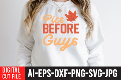 Pies Before Guys SVG Cut File SVG BlackCatsMedia 