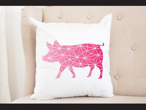 Pig Farm Geomatical Print SVG Johan Ru designs 