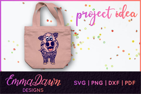 Pig SVG SVG Emma Dawn Designs 