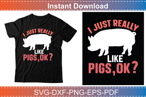 Pigs Svg files for cricut, Farm animal flower, Piggy, Piglet, Swine, Farmhouse clipart, cute livestock vector download, png, printable, dxf SVG buydesign 