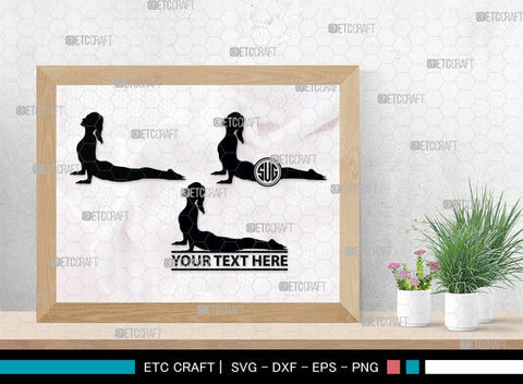 Pilates Monogram, Pilates Silhouette, Pilates SVG, Fitness Svg, Exercise Svg, Mediation Svg, Gym Svg, SB00459 SVG ETC Craft 