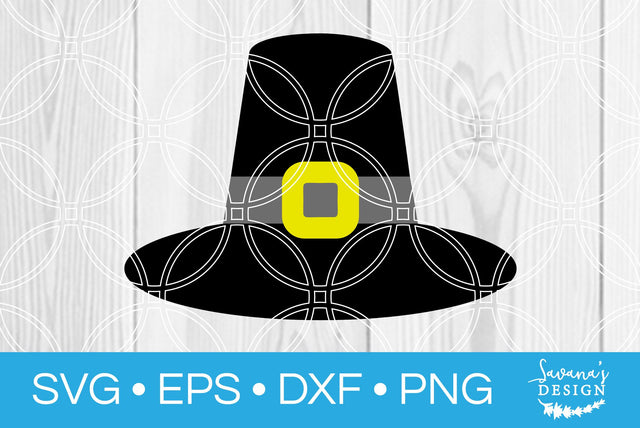 Pilgrim Hat SVG SavanasDesign 