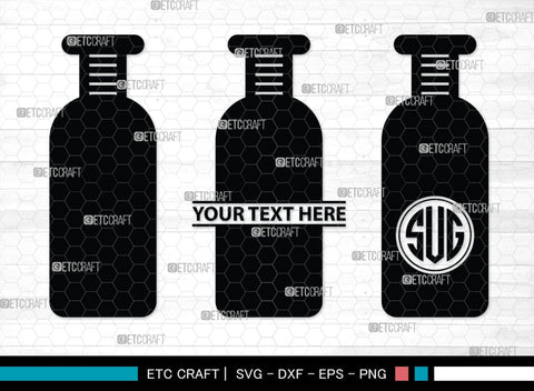 Pill Bottle Monogram, Pill Bottle Silhouette, Pill Bottle SVG, Pain Killer Svg, Medication Bottle Svg, Pills Svg, SB00154 SVG ETC Craft 