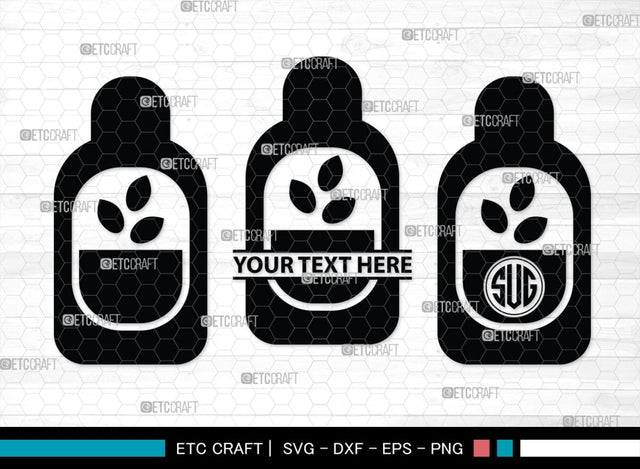 Pill Bottle Monogram, Pill Bottle Silhouette, Pill Bottle SVG, Pain Killer Svg, Medication Bottle Svg, Pills Svg, SB00154 SVG ETC Craft 