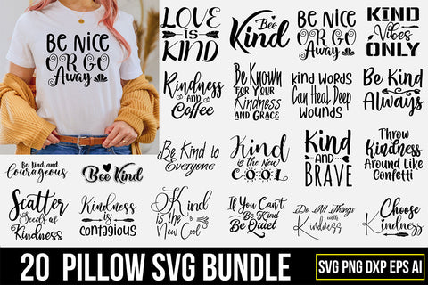 Pillow Quotes Bundle SVG nirmal108roy 