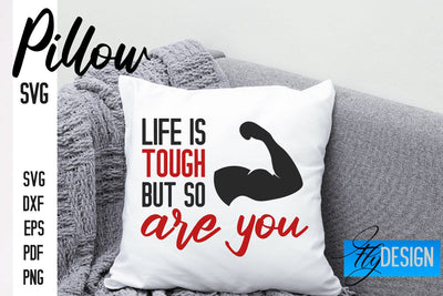 Pillow SVG Design | Funny Quotes SVG SVG Fly Design 