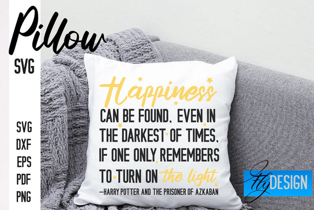Pillow SVG Design | Funny Quotes SVG SVG Fly Design 
