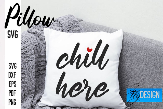 Pillow SVG Design | Funny Quotes SVG SVG Fly Design 