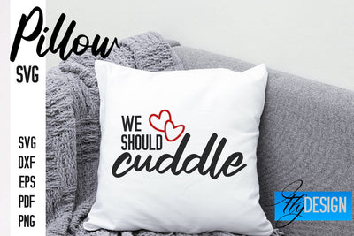 Pillow SVG Design | Funny Quotes SVG SVG Fly Design 