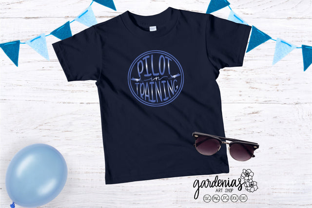 Pilot in Training SVG Gardenias Art Shop 