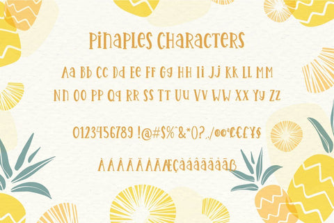 Pinaples Font studioalmeera 