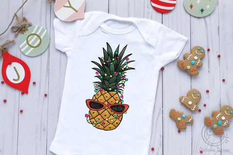 Pinapple Christmas Sublimation Sublimation LAM HOANG THUY 