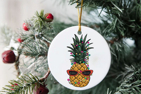 Pinapple Christmas Sublimation Sublimation LAM HOANG THUY 