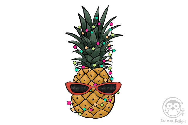 Pinapple Christmas Sublimation Sublimation LAM HOANG THUY 