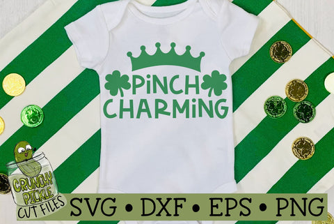 Pinch Charming - St. Patrick's Day SVG File SVG Crunchy Pickle 
