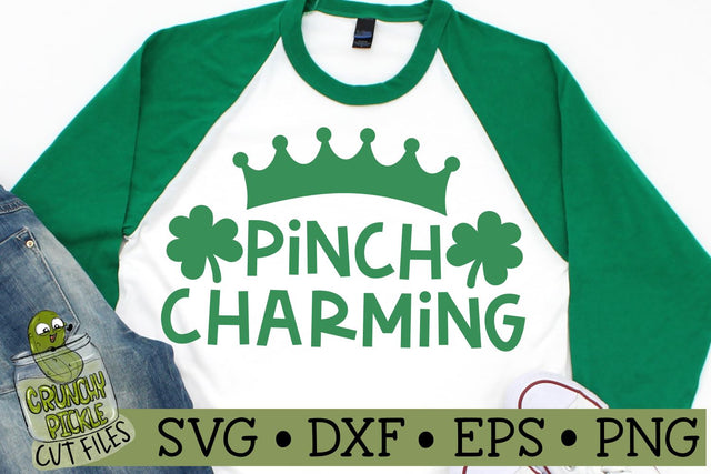 Pinch Charming - St. Patrick's Day SVG File SVG Crunchy Pickle 
