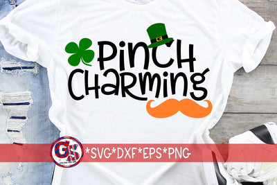 Pinch Charming SVG DXF EPS PNG-St. Patrick's Day SVG SVG Greedy Stitches 