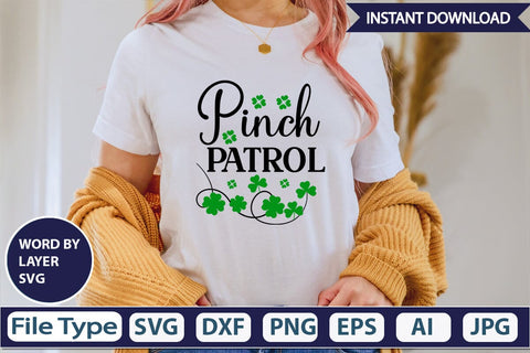 Pinch Patrol SVG Cut File SVGs,Quotes and Sayings,Food & Drink,On Sale, Print & Cut SVG DesignPlante 503 