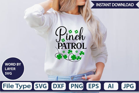 Pinch Patrol SVG Cut File SVGs,Quotes and Sayings,Food & Drink,On Sale, Print & Cut SVG DesignPlante 503 