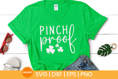 Pinch proof funny St Patrick's day svg quote SVG Maumo Designs 