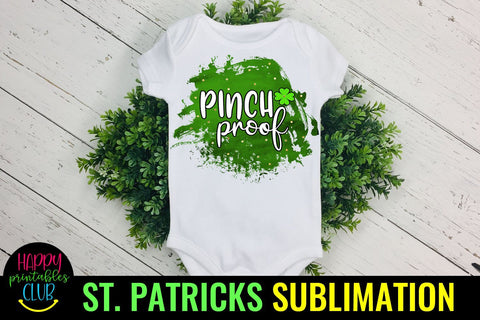 Pinch Proof St Patricks Sublimation- St Patty Day Sublimation Sublimation Happy Printables Club 