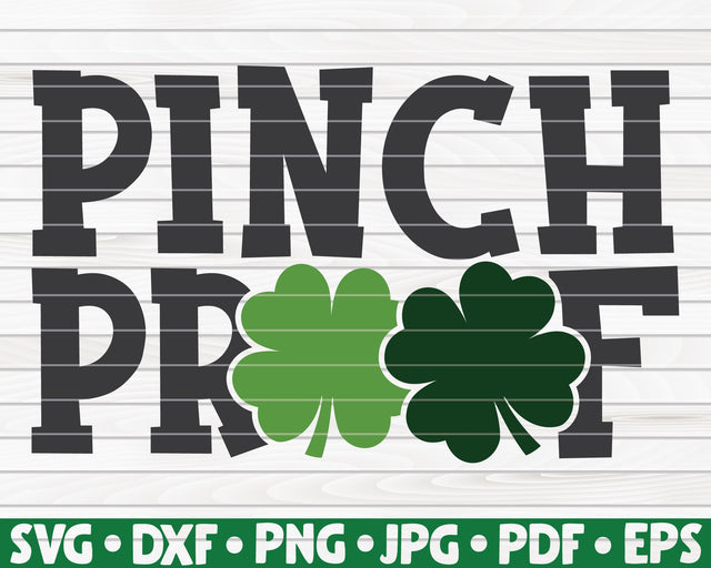 Pinch proof SVG | St. Patrick's Day SVG HQDigitalArt 
