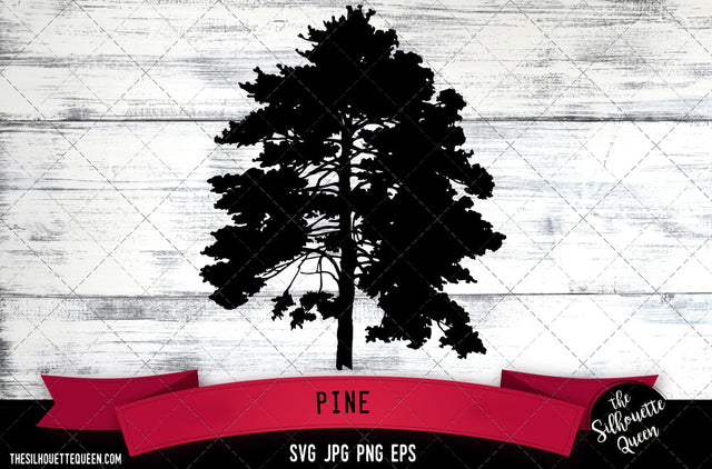 Pine 3 SVG -Vector Art Commercial & Personal Use- Cricut,Silhouette,Cameo,Vinyl Cut SVG Loveleen Kaur 