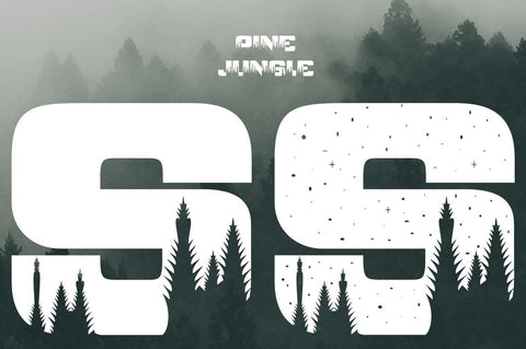 Pine jungle Font JH-CreativeFont 