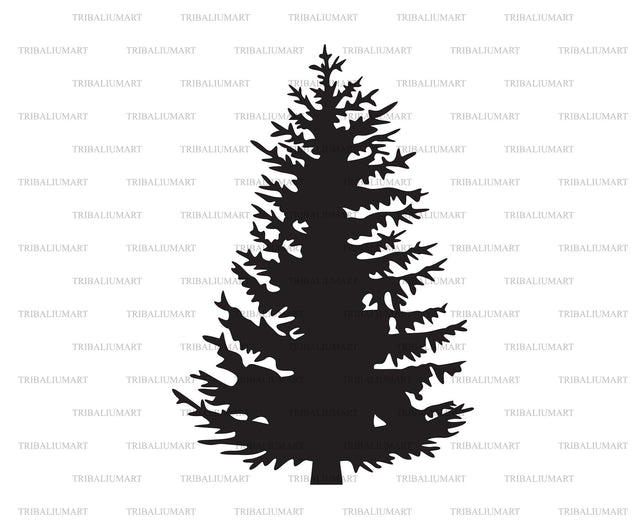 Pine tree SVG TribaliumArtSF 