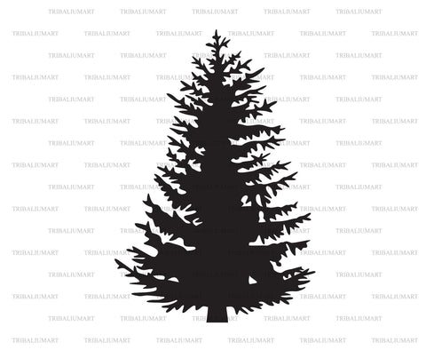 Pine tree SVG TribaliumArtSF 