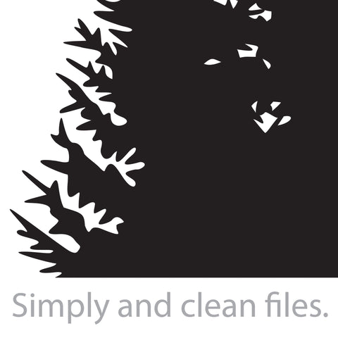 Pine trees (forest design) SVG TribaliumArtSF 