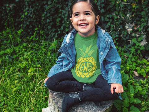 Pineapple Bundle Monogram SVG SVG CreativeStudioTM 