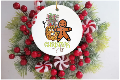 Pineapple Cookies Christmas in July Sublimation Sublimation Jagonath Roy 