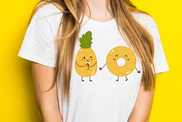 Pineapple Couple SVG SVG dapiyupi store 