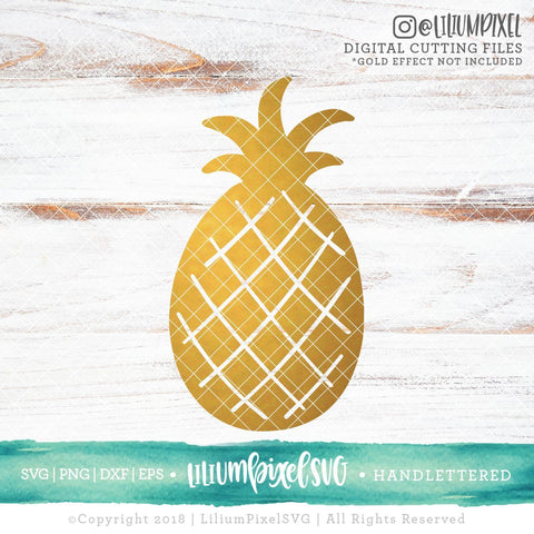 Pineapple Doodle SVG Lilium Pixel SVG 