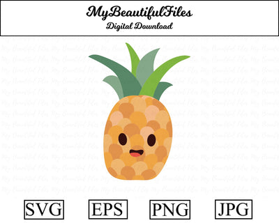 Pineapple - Fruit SVG MyBeautifulFiles 