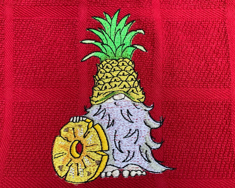 Pineapple Gnome Machine Embroidery Design Embroidery/Applique DESIGNS Angie 