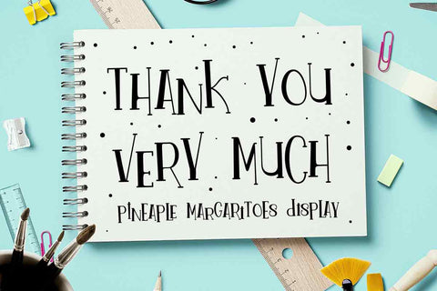 Pineapple Margaritoes Font JH-CreativeFont 