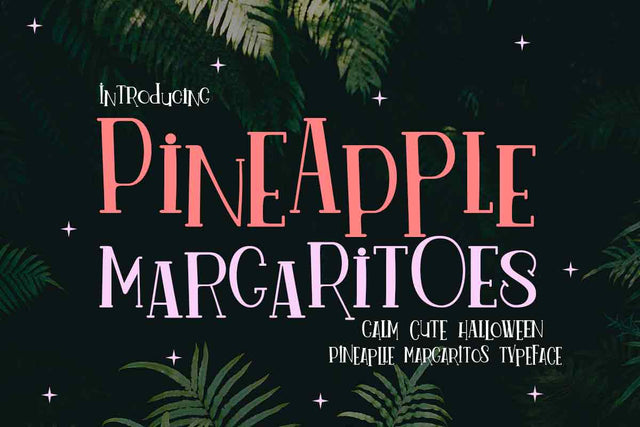 Pineapple Margaritoes Font JH-CreativeFont 