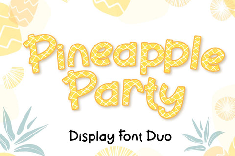 Pineapple Party Font Attype studio 