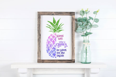 Pineapple Quote PNG for Sublimation Sublimation B Renee Design 