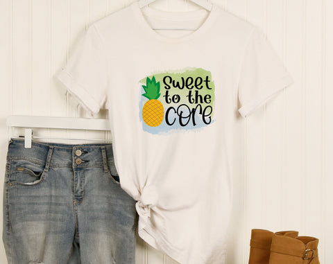 Pineapple Sublimation Designs Bundle, 6 Pineapple Quotes PNG Files, Be A Pineapple Stand Tall Wear A Crown And Be Sweet On The Inside PNG Sublimation HappyDesignStudio 