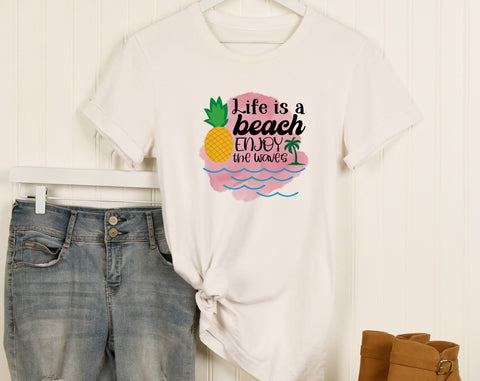 Pineapple Sublimation Designs Bundle, 6 Pineapple Quotes PNG Files, Be A Pineapple Stand Tall Wear A Crown And Be Sweet On The Inside PNG Sublimation HappyDesignStudio 