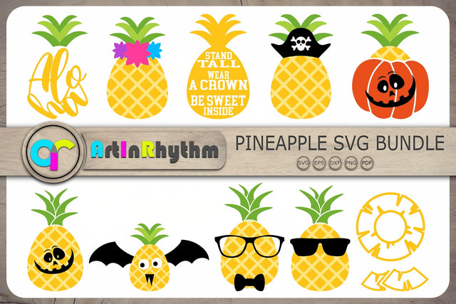 Pineapple Svg Bundle, Pineapples Svg, Pineapple Svg Files SVG Artinrhythm shop 